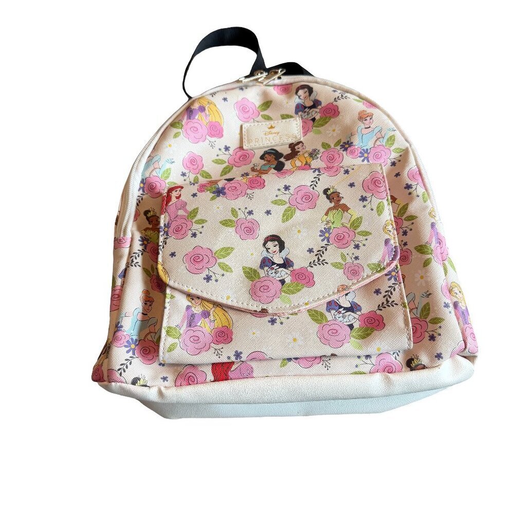 Biworld Disney Princess Miniature Backpack Snow White Floral Toddler Little Girl